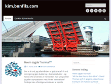 Tablet Screenshot of kim.bonfils.com