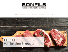 Tablet Screenshot of bonfils.de
