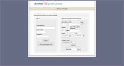 Desktop Screenshot of donors.bonfils.org